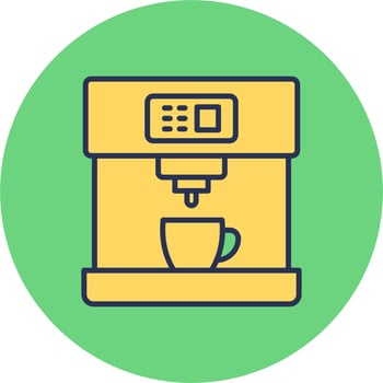 Coffee Machine Vector Icon