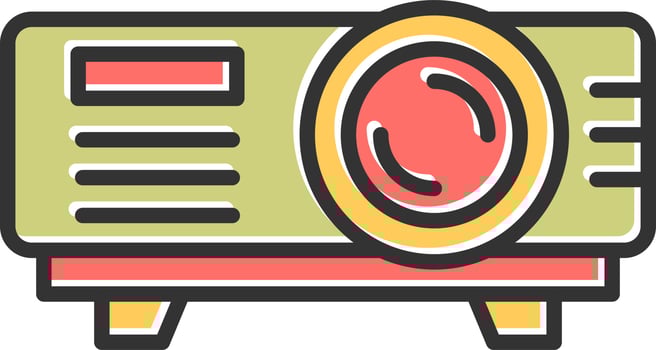 Projector Vector Icon