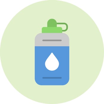 Water Bottle Vector Icon