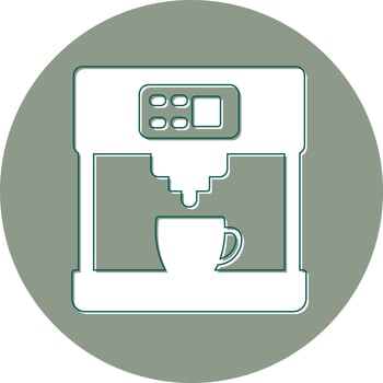 Coffee Machine Vector Icon