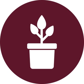 Plant Pot Vector Icon