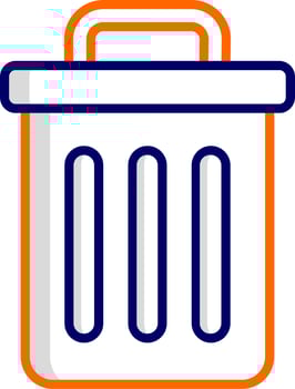 Trash Bin Vector Icon