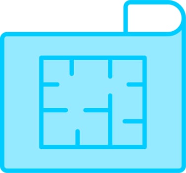 House Plan Vector Icon