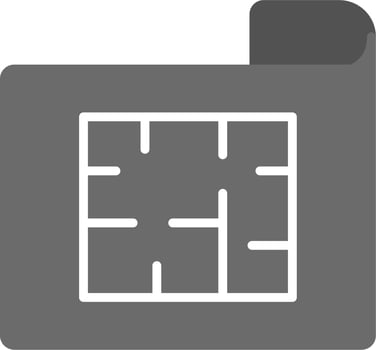 House Plan Vector Icon
