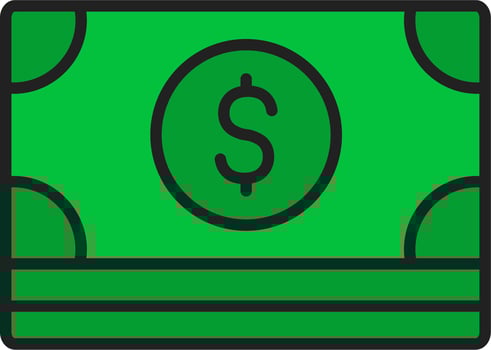 Construction Payment Vector Icon