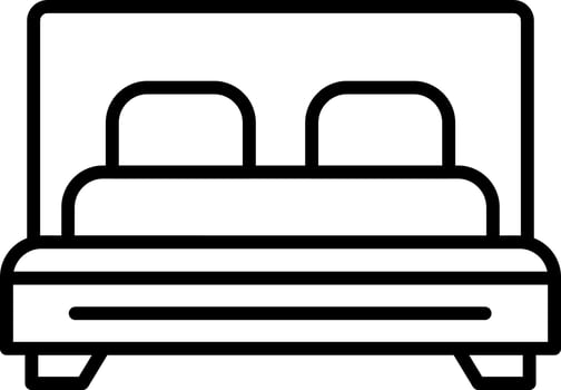 Bed Vector Icon