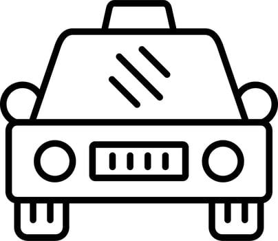 Taxi Vector Icon