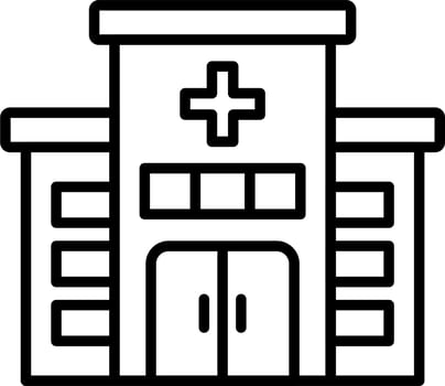 Hospital Vector Icon