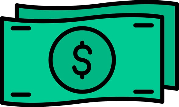 Cash Vector Icon