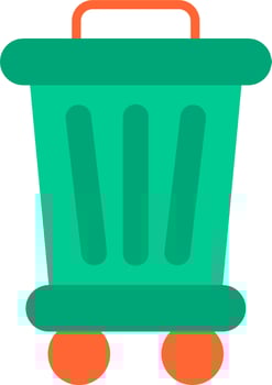 Trash Bin Vector Icon
