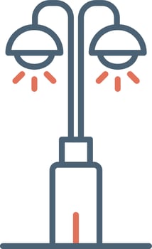 Park Lamp Vector Icon