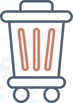 Trash Bin Vector Icon