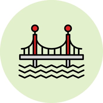 Bridge Vector Icon