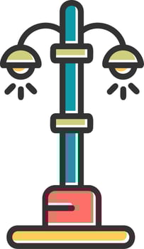 Street Light Vector Icon