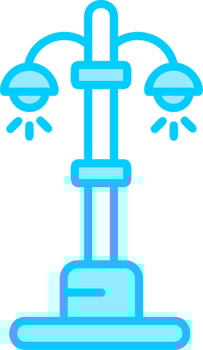 Street Light Vector Icon
