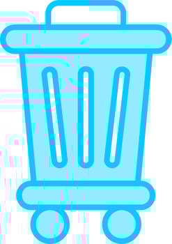 Trash Bin Vector Icon