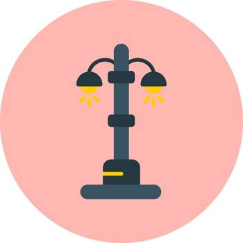 Street Light Vector Icon