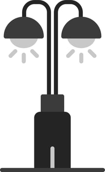 Park Lamp Vector Icon