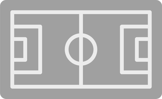 Football Pitch Vector Icon