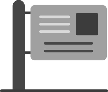 Billboard Vector Icon
