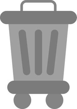 Trash Bin Vector Icon