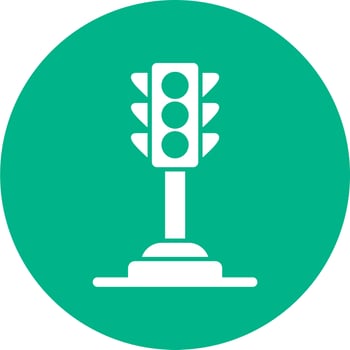 Traffic light Vector Icon