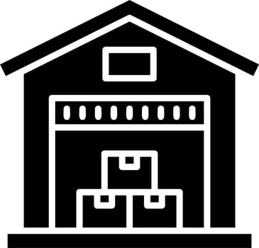 Warehouse Vector Icon
