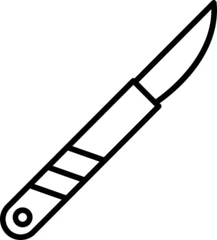 Surgical Knife Vector Icon