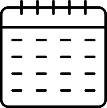 Calendar Vector Icon