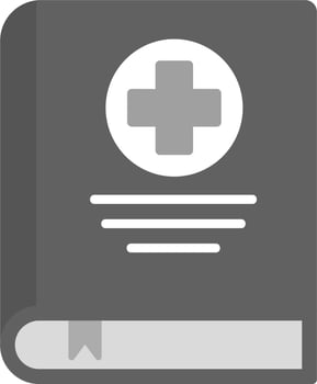 Medical Book Vector Icon