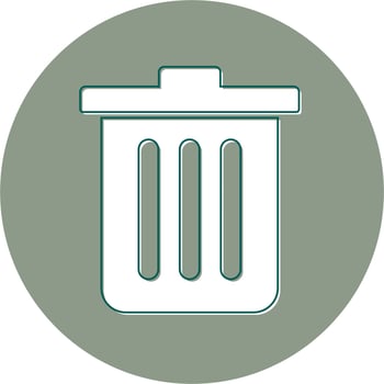 Dustbin Vector Icon