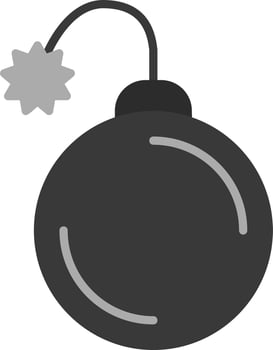 Bomb Vector Icon