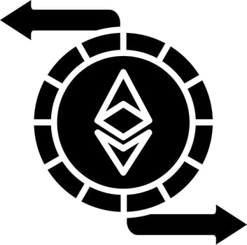 Ethereum Exchange Vector Icon