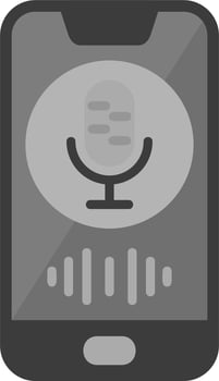 Voice Assistant Vector Icon