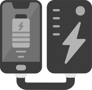 Portable Battery Vector Icon