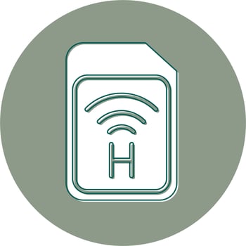 Sim Card Vector Icon