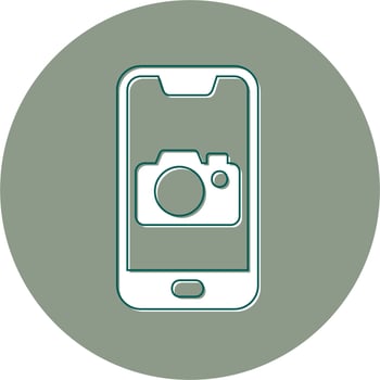 Smartphone Camera Vector Icon