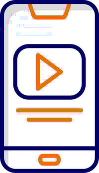 Play Video Vector Icon