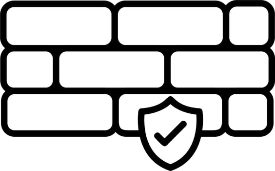 Firewall Vector Icon