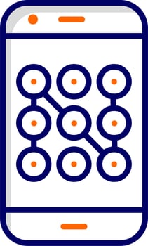 Mobile Security Vector Icon