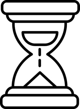 Sand Clock Vector Icon