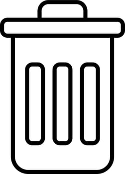 Trash Vector Icon