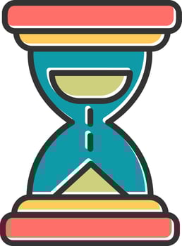 Sand Clock Vector Icon