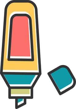Highlighter Vector Icon