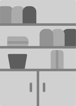 Cupboard Vector Icon