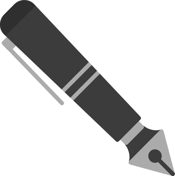 Fountain Pen Vector Icon