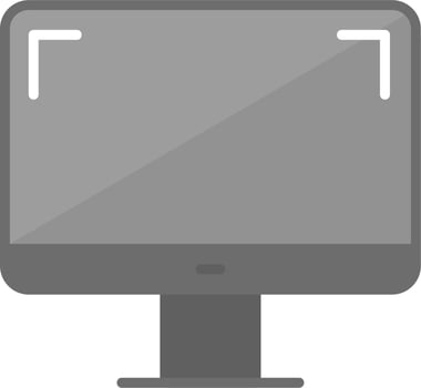 Monitor Vector Icon