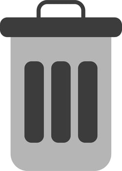 Trash Vector Icon
