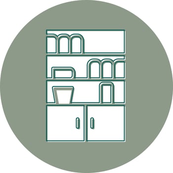 Cupboard Vector Icon