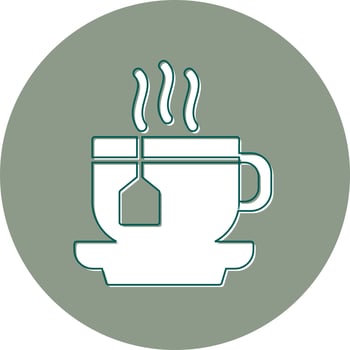 Tea Cup Vector Icon